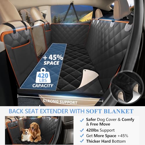 Back Seat Extender for Dogs