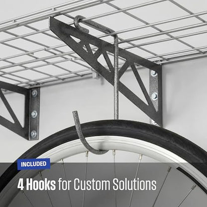 Steel Garage Wall Shelves 4 (4 Count)