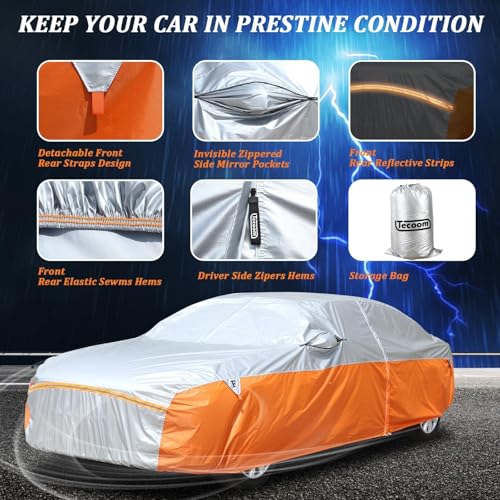 Waterproof All Weather Sedan Car Cover