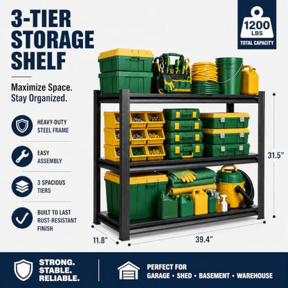 Garage Shelving 1200 LBS 3