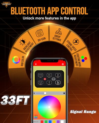 8 Gang Switch Panel Bluetooth RGB AR