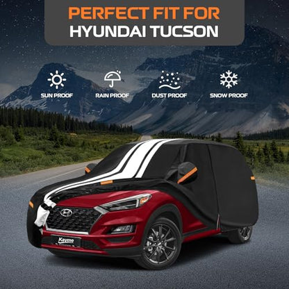 Heavy Duty Car Cover Custom Fit for Hyundai Tucson