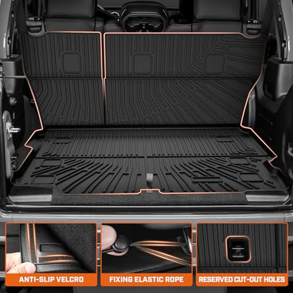 Floor Mat & Cargo Liner for Jeep Wrangler JL 2018