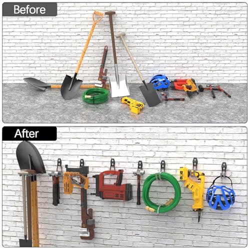 Garden Hose Holder Wall Mount (4 Count)