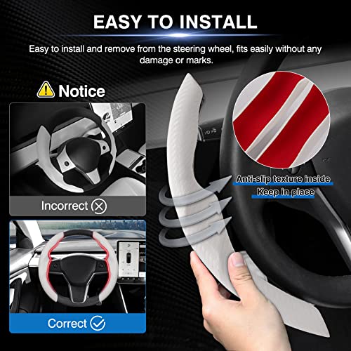 Steering Wheel Cover for Tesla Model 3
