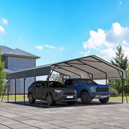 20 x 20FT Heavy Duty Metal Carport