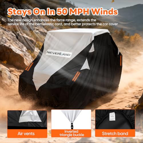 UTV Cover Waterproof 300D Heavy Duty 2