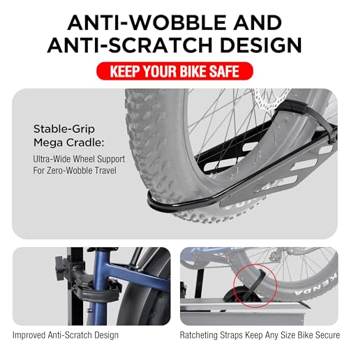 Young Hitch Single 1 Bike Rack with Ramp