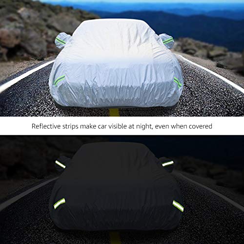 Silver Weatherproof Car Cover