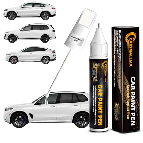 300 Alpine White Car Touch Up Paint for BMW