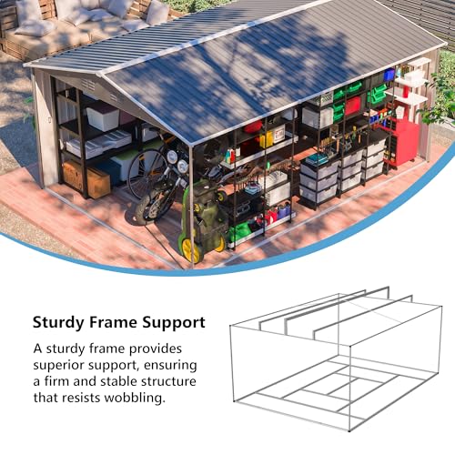 10x14 FT Outdoor Storage Shed