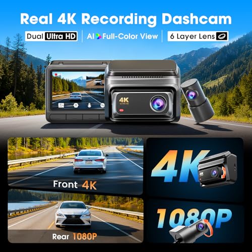 Z60 4K+1080P Dual Dash Cam