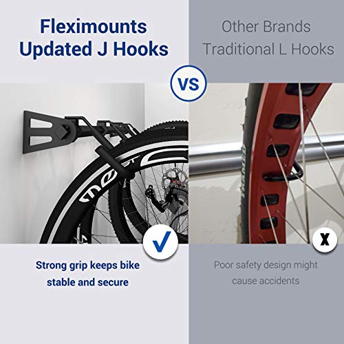 6 Bike Storage Rack Wall