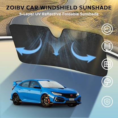 Car Windshield Sun Shade for Honda Civic 2016