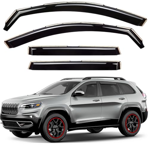 Window Deflectors Smoke Tinted In (4 Count)