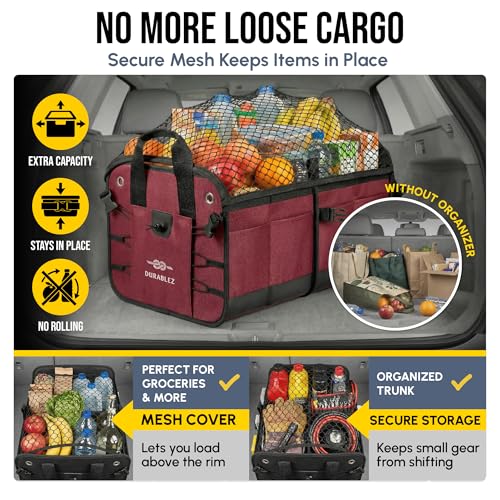 Large Car Trunk Organizer