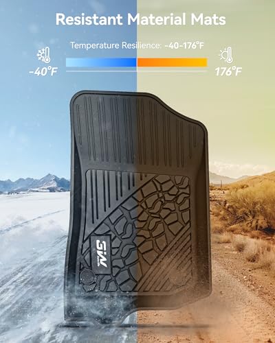 Floor Mats&Cargo Liner Compatible for Jeep Wrangler JL 2018