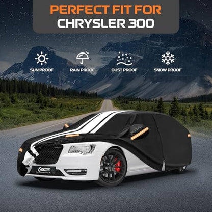 Heavy Duty Car Cover Custom Fit for Chrysler 300