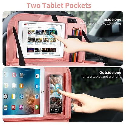 Car Backseat Organizer with Foldable Tablet Holder (4.27 Ounce)