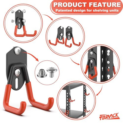 15 PCS Garage Storage System Hooks