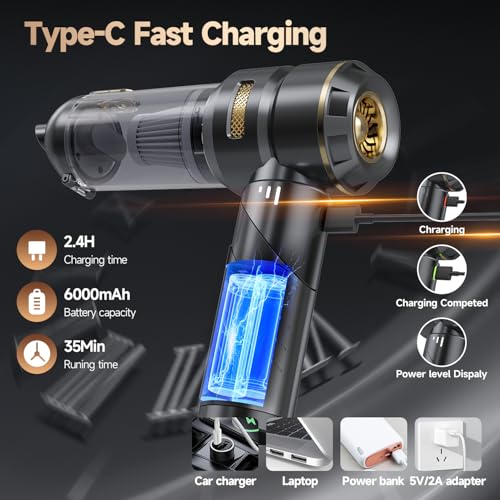 Car Vacuum Portable Cordless