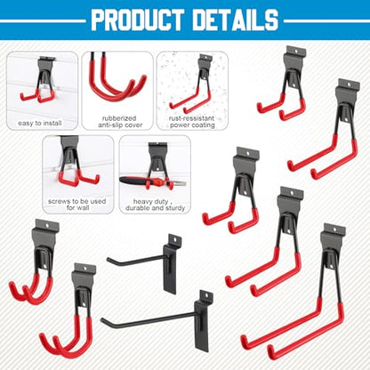 36 Pcs Slatwall Hooks & Hangers (36 Count)