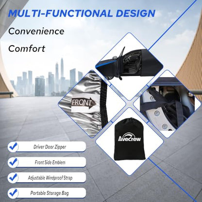 Car Cover Compatible with Smart Fortwo
