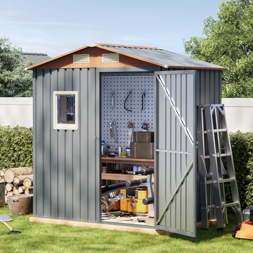 6x4FT Multi Used Shed & Outdoor Storage Shed