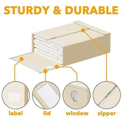 6 Pack Bed Sheet Organizers and Storage