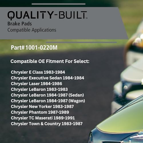 Front Semi Metallic Brake Pads