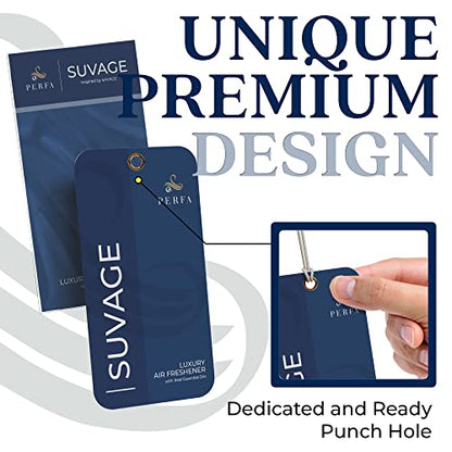 Card Car Air Freshener for Men (3 Count)