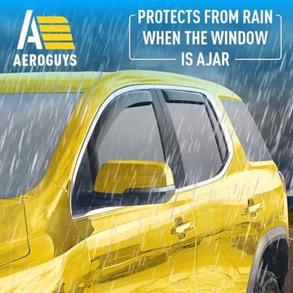 Extra Durable Window Deflectors in (4 Count)