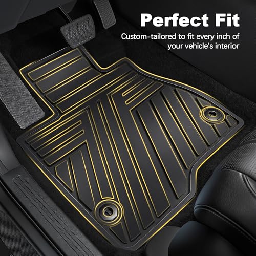Rubber Floor Mats for Nissan Rogue 2021