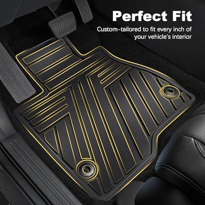 Rubber Floor Mats for Nissan Rogue 2021