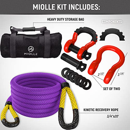 Gear Kinetic Recovery Tow Ropes for Any Recovery Situation