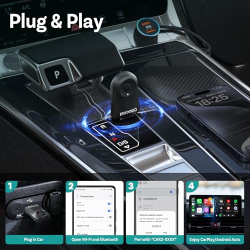 Mini 2025 Wireless CarPlay & Android Auto 2