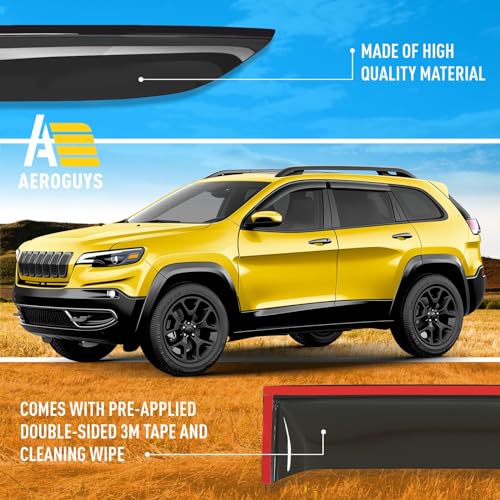 Extra Durable Window Deflectors Tape (4 Count)