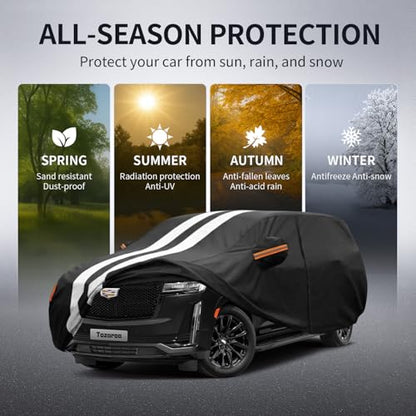 Multi Layer Car Cover Custom Fit for Cadillac Escalade