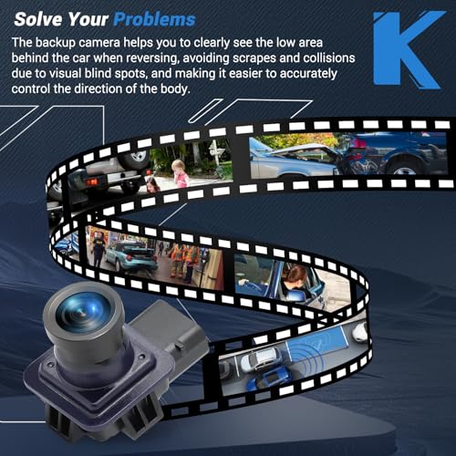 Backup Camera 170° HD Night Vision Waterproof