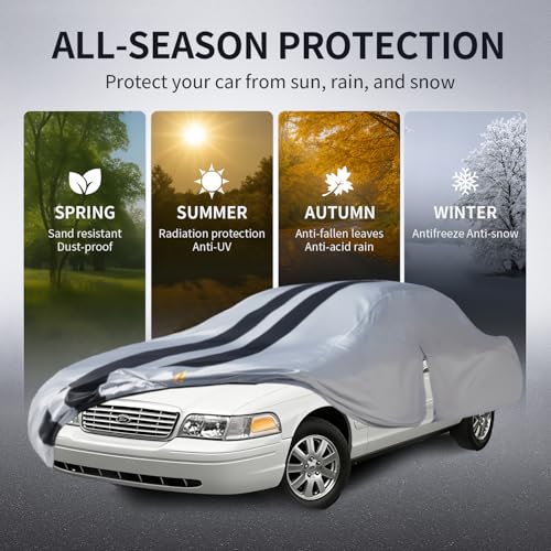 Multi Layer Car Cover Custom Fit for Lincoln Town