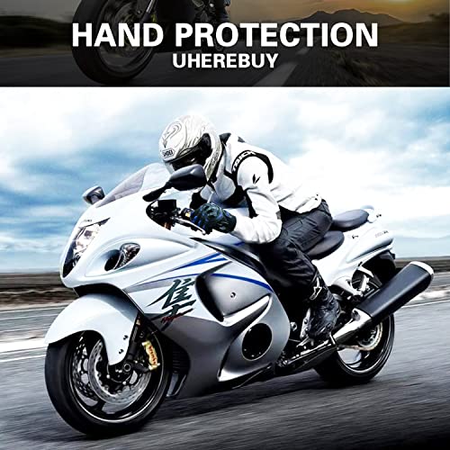 Motorcycle Gloves Touch Screen Full Finger Riding Gloves Knuckle Protection for Men and Women for Dirt Riding