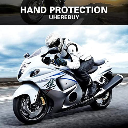 Motorcycle Gloves Touch Screen Full Finger Riding Gloves Knuckle Protection for Men and Women for Dirt Riding