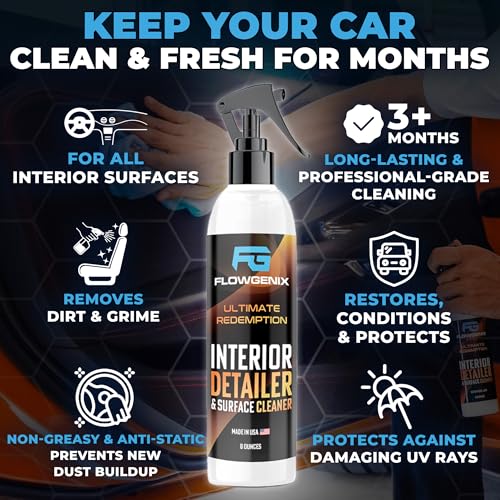 Interior Car Cleaner and Protectant Spray (8 Fl Oz)