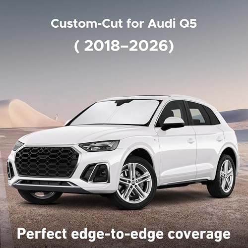 Windshield Sunshade Compatible for Audi Q5 2018