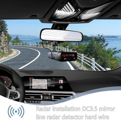 13.8" Radar Detector Hardwire Power Cord
