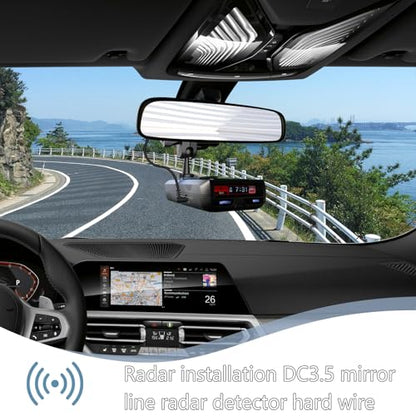13.8" Radar Detector Hardwire Power Cord