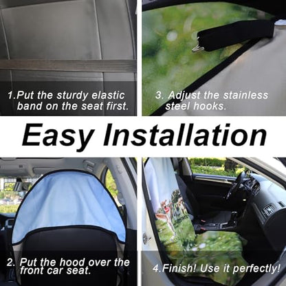 Car Seat Cover Protector Front Seats