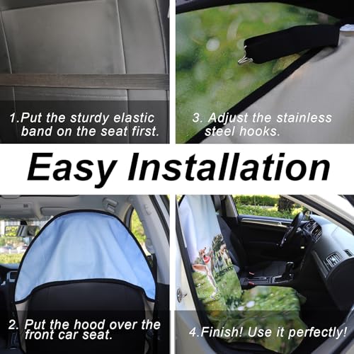 Car Seat Cover Protector Front Seats