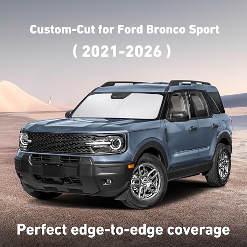 Windshield Sunshade Compatible for Ford Bronco Sport 2021
