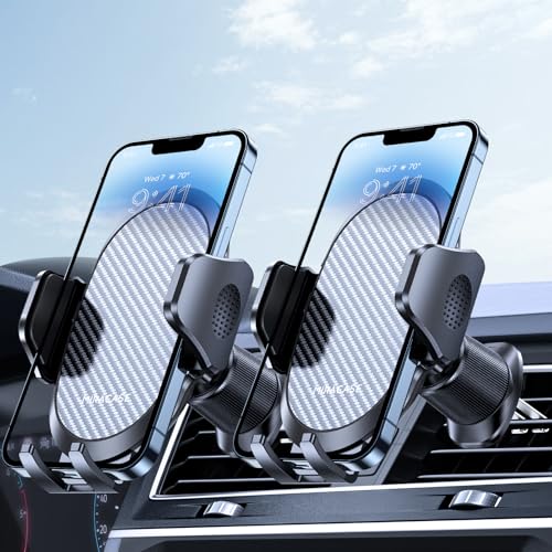 Phone Holders for Your Car with Metal Hook Clip (2 Count)